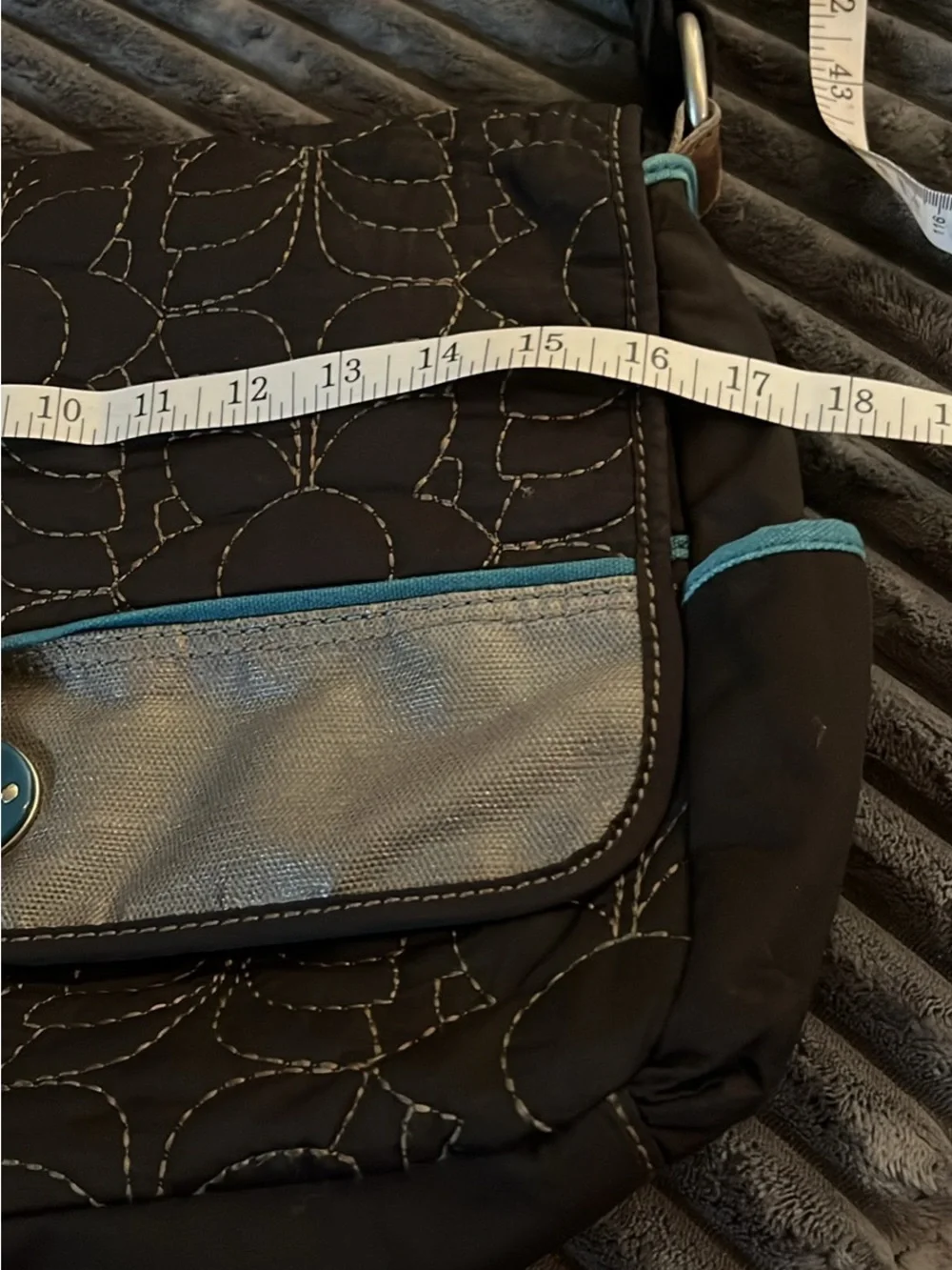 Fossil quilted crossbody